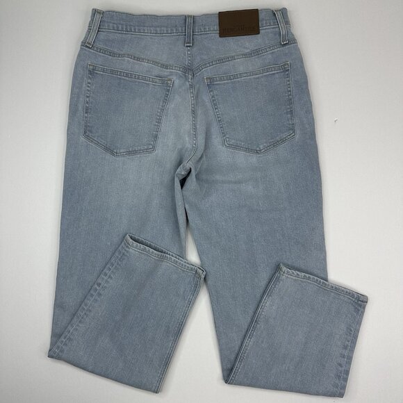 J.Crew Women's Blue Bleach Wash Slouchy Boyfriend Jean W28-32/L27.2 - Picture 4 of 12